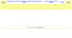 Desktop Screenshot of medecine.sante-dz.org